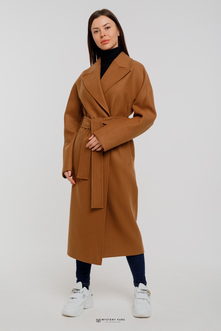 Пальто Top Classic  №ЛГ012. Цвет коричневый