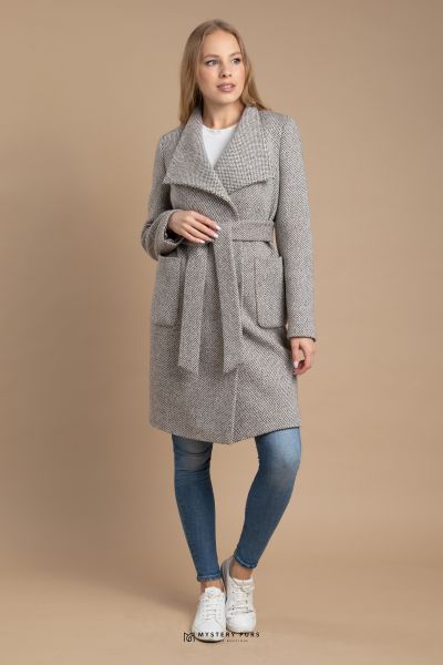 Пальто Polo Style  (стальной)