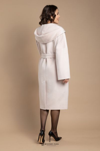 Пальто Nony Style  (белый). Вид 2
