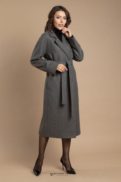 Пальто New Elegance  (серый)