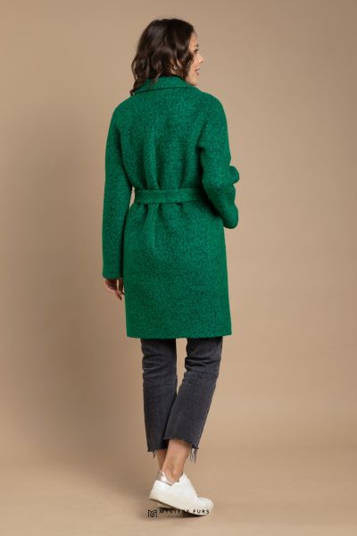 Пальто Tesi (зеленый). Вид 2