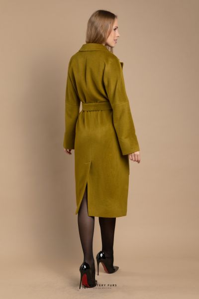 Пальто New Elegance  (зеленый). Вид 2