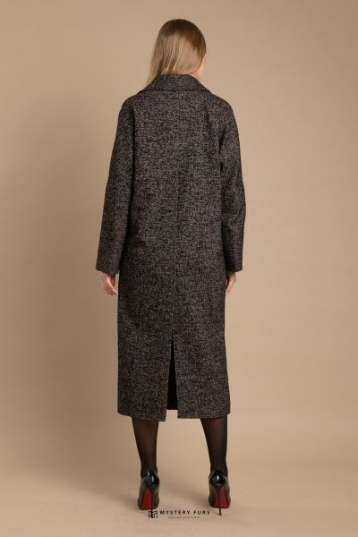 Пальто Piu Fashion  (коричневый). Вид 2